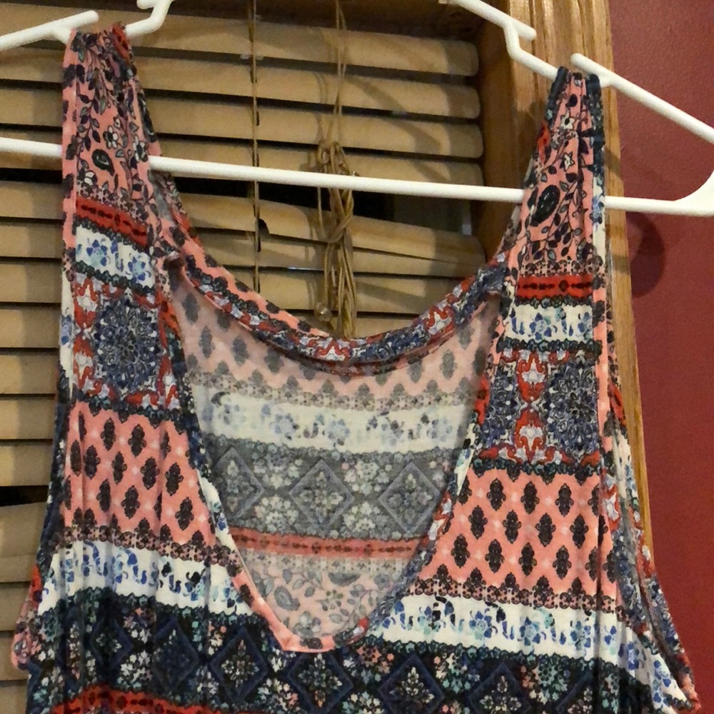 Patterned tank top - Picture 2 of 2